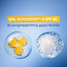 Vuralsin38 SPF50 Q10 Kırışıklık Karşıtı Gündüz Yüz Bakım Kremi 40ML,NEMLENDIRICI,MAKYAJ Bazı,tüm Cilt Tonları (2 Paketi)