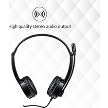 Vuralsin38 Rapoo H100 Wıred Stereo Headset Black