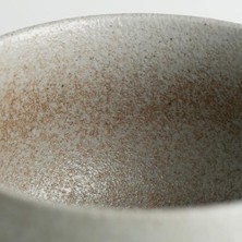 Vuralsin38 Toganoo Chawan - Seramik Matcha Çayı Kasesi (Gri) - Geniş Ağızlı Çırpma Kasesi - El Yapımı Dokulu - Geleneksel ve Modern Tasarım