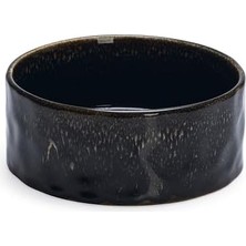 Vuralsin38 Dbl Köpek Mama Su Kabı, Seramik, Siyah, 18CM, 1200ML