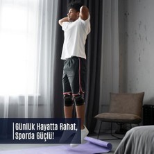 Vuralsin38 Diz Ağrısı Için 2 Adet Silikon Patella Destekli Ayarlanabilir Dizlik, Menisküs Yırtığı, Artrit, Diz Ağrısı, Eklem Ağrısı, Bağ Yırtılması, Kas ve Eklem Koruması Sağlar