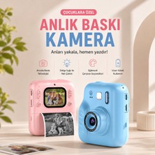 Raylax Dijital Fotoğraf Çıkaran Video Kaydedici Taşınabilir Anında Baskı Çıkaran Çocuk Kamerası