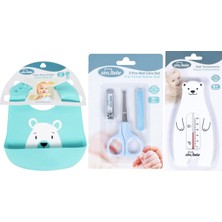 Empressco Sevi Bebe Bebek Bakım Seti(Tırnak Makası Seti+Silikon Önlük+Banyo Derecesi) - Fiyatı, Yorumları