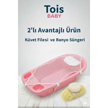 Empressco Tois Baby Küvet Filesi + Bebek Banyo Yıkama Süngeri 2 Si Bir Arada - Fiyatı, Yorumları