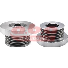 a.b.a Mixdepo Alternatör Kasnaği Rulmanli Clio Ii-Megane-Kangoo-Scenic K4M-K4J-K9K-F4P 6 Kanal Ayarli