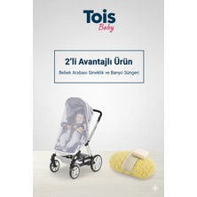 Empressco Tois Baby Bebek Banyo Süngeri + Puset Sinekliği (Beyaz) - Fiyatı, Yorumları