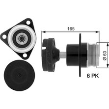 Gates Mixdepo Alternatör Kaplini Şaft Rulmani Focus 01-04 -Cmax 05- -Focus Ii 04- -Mondeo 07- -Connect 02-