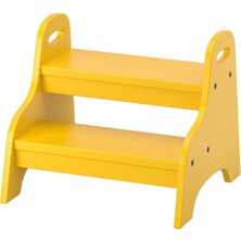 Empressco Ikea Çocuk Taburesi, Sarı Renk 40X38X33 cm Mdf Çocuk Basamağı - Fiyatı, Yorumları