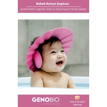 Empressco Genobio #banyoşapkası Bebek Çocuk Banyo Küvet Ayarlanabilir Düğmeli Göze Su Kaçırmayan Duş Koruyucu Şapka - Fiyatı, Yorumları