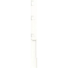 Vuralsin38 Yapışkanlı Duvar Askılığı 26 cm – 4 Kancalı, Delmeden Montajlı Plastik Askı, Banyo, Mutfak ve Kapı Arkası Kullanım Için