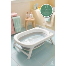 Empressco Evonita Katlanabilir Ayaklı Bebek Küveti 76X48X25 cm – Portatif Katlanır Bebek Banyo Küveti Hijyenik Konfor - Fiyatı, Yorumları