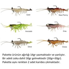 Savage Gear 3D Shrimp Rtf 12.5cm 30GR Büyük Silikon Karides Yem 2 Adet