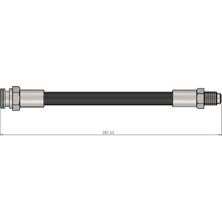 CAVO Mixdepo Arka Fren Hortumu Fiat Ducato 01-06 Citroen Jumper 01-06 Boxer 01-06 2.8 Jtd Hdi