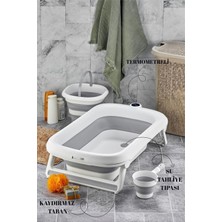 Empressco Pazarika 3’lü Bebek Banyo Seti – Termometreli Küvet + Kova + Maşrapa - Fiyatı, Yorumları