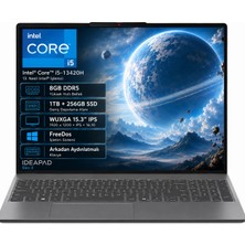 Lenovo IP3 83K100Q0TR-02 i5-13420H 8GB DDR5 1TB+256GB SSD WUXGA 15.3" IPS FreeDos