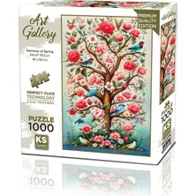  ks games puzzle 1000 parça harmony of spring 20824
