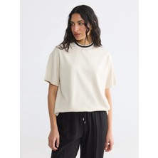 Lcw Modest Bej Tişört