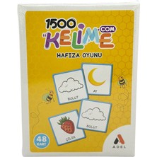  adel 1.500 kelime hafıza oyunu 48 kart