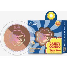Rude Cosmetics Chupa Chups Koyu Bronz Altın Allık