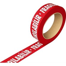  boss tape fragile kırılır baskılı uyarı bandı 50 mm x 66 metre bt-08001