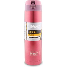  voit matara (suluk) casual thermos / pembe / 450ml 1vtaktm21045 / 042-450ml