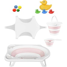 Empressco Freebebek Katlanır Bebek Yıkama Banyo Seti 6 Parça / Pembe - Fiyatı, Yorumları