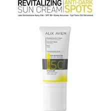 Alix Avien Leke Karşıtı Yüksek Uva/uvb Korumalı SPF50+ Güneş Kremi - Revitalizing Sun Cream Anti-Dark Spots
