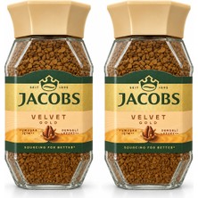 Jacobs Velvet Gold 100 gr Çözünebilir Kahve x 2 Adet
