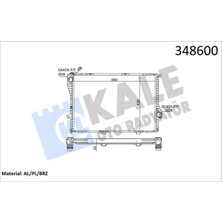 Kale Mixdepo Motor Su Radyatoru Bmw M52 M54 E39 E38