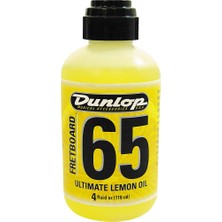 Jim Dunlop Fretboard 65 Ultimate Limon Yağı 118 ml Gitar Bakım ve Temizlik Ekipmanı USA Menşeli