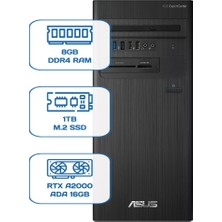 Asus Expertcenter D5 Tower D500TD I5 12400 8gb Ddr4 1tb M.2 SSD Rtx A2000 Ada 16GB W11P Desktop