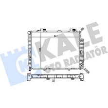 Kale Mixdepo Motor Su Radyatoru Mercedes E-Class M111 W210 S210 Klimali