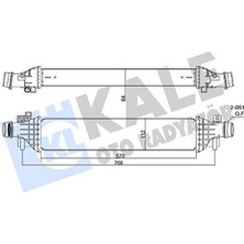 Kale Mixdepo Intercooler Al/pl/brz Chevrolet Trax-Opel Mokka-Vauxhall Mokka