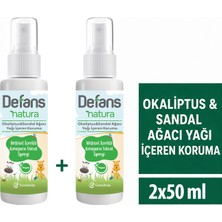 Defans Natura Bitkisel Içerikli Koruyucu Vücut Spreyi 2'li