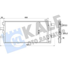 Kale Mixdepo Klima Radyatoru Bmw F40 F44 F45 F46 F48 F39 Mini Countryman F60