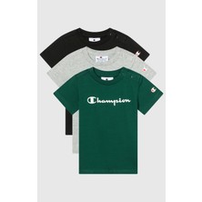 Champion Champıon Bebek 3 Lü T-Shırt 307329-EM021