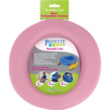 Empressco Potette Plus Tuvalet Adaptörü Tekrardan Kullanılabilir Silikon Astar (Potette Pembe) - Fiyatı, Yorumları