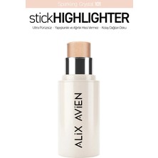 Alix Avien Parlak Işıltılı Nemlendirici Krem Stick Aydınlatıcı - Stick Highlighter 101 Sparkling Crystal