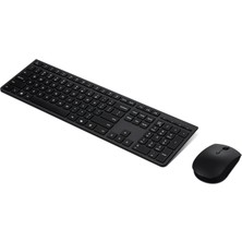 Lenovo 4X31R64348 Profesyonel Şarj Edilebilir, Bluetooth + Kablosuz (Mini Alıcı) Klavye ve Mouse Seti - Türkçe F (440) (Al)