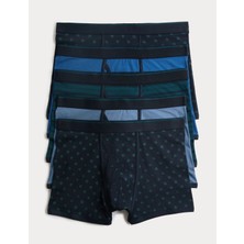 Marks & Spencer 5'li Desenli Boxer
