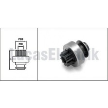 Lucas Mixdepo Marş Dişlisi 10 Diş 1209 Astra F-Corsa B-Vectra A-B-TIGRA-ASCONA-OMEGA-P206-P307-PARTNER- BERLINGO-R9-R19-MGN-LGN