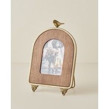 English Home Jayden MDF Çerçeve Kahve – Gold 10X15 cm Şekil ve Renk ile Modern Tasarım