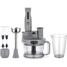 Fakir Mr Cheff Quadro Çoklu Set Grey 1000 W Güçlü Blender 990 ml Kapasite ile Öğütme Fonksiyonu