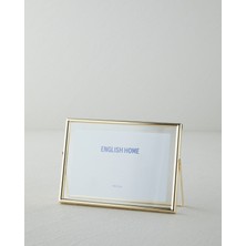 English Home Elsie Metal Çerçeve 13x18 cm Gold Renkli Şık Tasarım ile Modern Dekorasyon