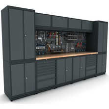 Bodur Moduline Combo 31 Çalışma Tezgahı