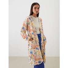 Lcw Modest Turuncu Hırka