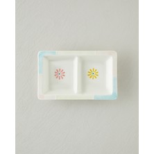 English Home Patchie Stoneware Çerezlik 13X21 cm Renkli