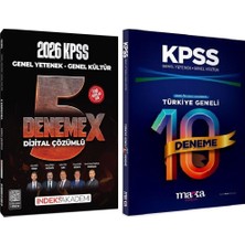 Anla Kazan Yayınları Indeks + Marka 2026 Kpss Genel Yetenek Genel Kültür 5+10 Denemex 2 Li Set Indeks Akademi + Marka Yayıncılık