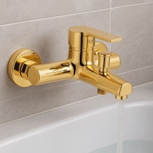 Viosa Gold Delta Banyo Duş Bataryası 5 Yıl Garantili Musluk