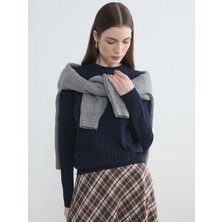 Lcw Modest Lacivert Hırka